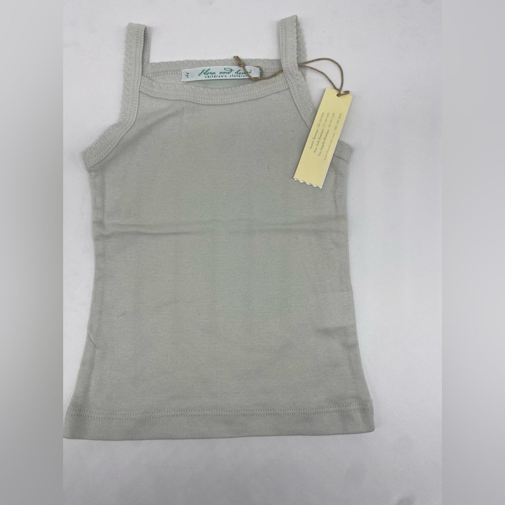 Flora & Henri Mint Green Tank 3y